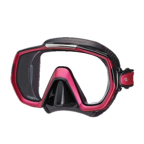 Tusa Freedom Elite Mask - Black & Rose Pink